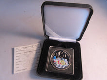 Load image into Gallery viewer, 2000 OLYMPICS SWIMMING PROOF SOLOMON ISLANDS $1 ONE DOLLAR COIN BOX &amp; COA
