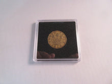 Load image into Gallery viewer, 1946 GEORGE VI BRASS THRUPENCE THREE PENCE KEY DATE HOUSED IN QUAD CAPSULE CC10
