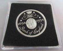 Load image into Gallery viewer, 1994 £2 BANK OF ENGLAND SILVER PROOF TWO POUND COIN BOXED WITH COA
