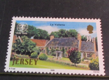 Load image into Gallery viewer, JERSEY 1986 &amp; 1989  DECIMAL STAMPS X 4 MNH IN STAMP HOLDER
