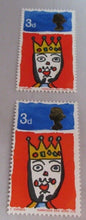 Load image into Gallery viewer, VARIOUS CHRISTMAS STAMPS X 11 MNH 1966-1969 IN CLEAR FRONTED STAMP HOLDER
