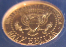 Load image into Gallery viewer, 2010 JOHN F KENNEDY 50th ANNIVERSARY COIN SET GOLD PLATED LIBERTY HALF DOLLAR
