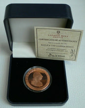 Load image into Gallery viewer, COPPER PENNY RE-STRIKE  BRITANNIA 1797 WITH CERTIFICATE OF AUTHENTICITY &amp; BOX
