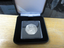 Load image into Gallery viewer, Royal Mint 1973 BUnc Coin FIFTY Pence 50p Brexit END OF AN ERA  BOX &amp; COA 2020
