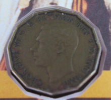 Load image into Gallery viewer, 1937-1997 KING GEORGE VI CORONATION DIAMOND JUBILEE BUNC 3 PENCE COIN COVER PNC
