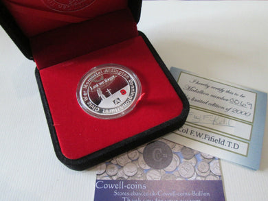 2016 Aldington War Memorial POPPY Medallion LEST WE FORGET LIMIT 2000 NUMBERED