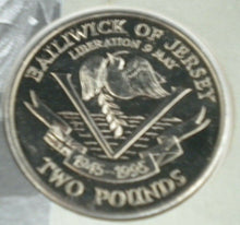 Load image into Gallery viewer, THE STREET PARTIES END OF WORLD WAR II 1995 PROOF £2 COIN COVER PNC &amp; INFO CARD
