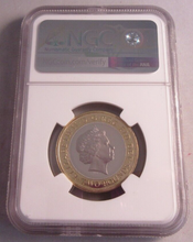 Load image into Gallery viewer, 2013 UK LONDON UNDERGROUND PF70 ULTRA CAMEO NGC SLABBED COIN

