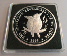 Load image into Gallery viewer, 2000 KOOKABURRA QUEEN ELIZABETH II SILVER PROOF AUSTRALIA $1 ONE DOLLAR BOX&amp;COA
