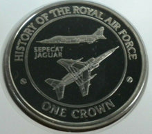 Load image into Gallery viewer, 2008 OFFENSIVE AIRCRAFT - HISTORY OF THE RAF - PROOF 1 CROWN  COIN COVER PNC
