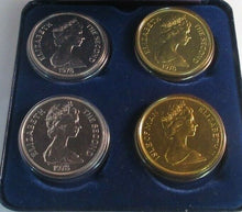 Load image into Gallery viewer, Coronation 25th Anniversary of QEII 1978 4 Crown Coin Set Boxed
