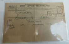 Load image into Gallery viewer, 1917 WWI POST OFFICE TELEGRAPH HOME ROYAL ENGINEERS ARMY MEDICAL CORPS SG SMART
