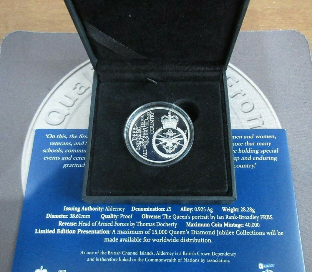 Silver Proof 2012 Diamond Jubilee 1oz Coins From the Royal Mint Box&COA