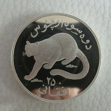 Load image into Gallery viewer, AFGANISTAN CONSERVATION 1978 ROYAL MINT SILVER PROOF 250 &amp; 150 AFGANIS MINT
