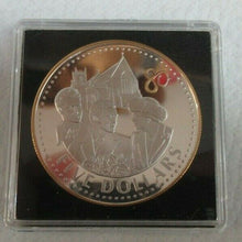 Load image into Gallery viewer, QEII SANDRINGHAM PALACE  2006  SILVER PROOF .999 SELECTIVE GOLD CROWN COIN
