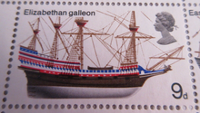 Load image into Gallery viewer, 1969 9d CUTTY SARK ELIZABETHAN GALLEON EAST INDIAMAN 60 STAMPS MNH/T- LIGHTS
