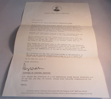 Load image into Gallery viewer, 1976 DAY OF THE CONCORDE SILVER PROOF MEDAL JOHN PINCHES BOOKLET &amp; LETTER
