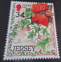 Load image into Gallery viewer, QUEEN ELIZABETH II JERSEY DECIMAL STAMPS 1999 CHRISTMAS MNH IN STAMP HOLDER
