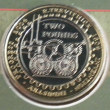 Load image into Gallery viewer, THE BICENTENARY OF STEAM BUNC £2 TWO POUND COIN FIRST DAY COVER PNC,STAMPS, INFO
