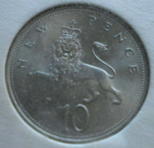 Load image into Gallery viewer, DECIMAL COINS OF GREAT BRITAIN 1971 FIVE DECIMAL COINS SET
