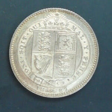 Load image into Gallery viewer, 1887 PROOF VICTORIA SHILLING JUBILEE BUST Spink 3926 SCARCE COIN CC1
