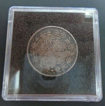 Load image into Gallery viewer, 1814 George III 1 Shilling 6 Pence 1s &amp; 6d Bank Token Sterling Silver ref 3772
