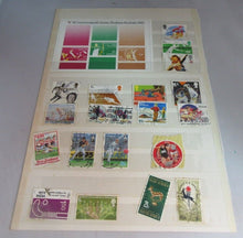 Load image into Gallery viewer, VARIOUS SPORTING AUSTRALIA &amp; OTHERS STAMPS WITH CLEAR FRONTED HOLDER
