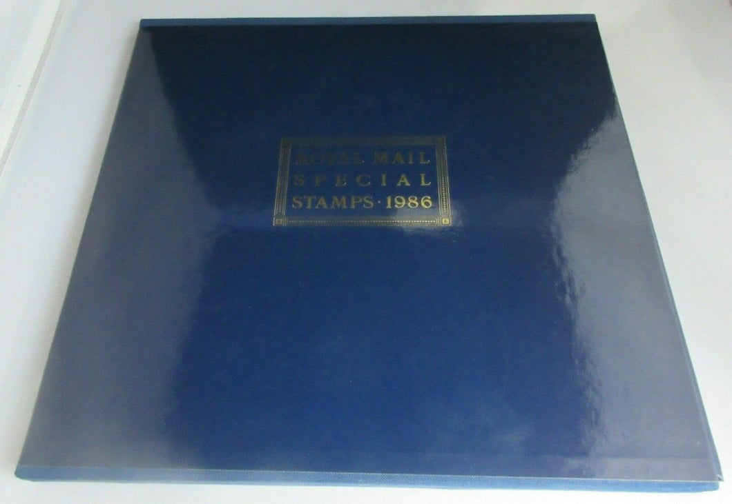 1986 ROYAL MAIL SPECIAL STAMPS BOOK COMPLETE WITH SEALED STAMPS AND SLEEVE