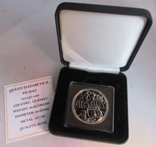 Load image into Gallery viewer, 2015 QUEEN ELIZABETH II VE-DAY BUNC £5 FIVE POUND COIN QUAD CAP BOX &amp; COA
