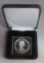 Load image into Gallery viewer, 1981 Charles and Diana Royal Wedding Silver Proof 50p Crown Falkland Island Coin
