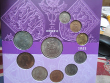 Load image into Gallery viewer, 1953 - 2003 CORONATION ANNIVERSARY BRILLIANT UNC COIN COLLECTION - 19 COINS £5
