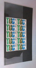 Load image into Gallery viewer, 1968 BRITISH TUC 4d BLOCK OF 10 STAMPS MNH WITH CLEAR FRONTED STAMP HOLDER
