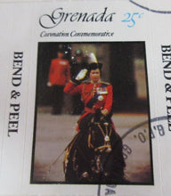 Load image into Gallery viewer, QEII 25th ANNIVERSARY OF CORONATION GRENADA SELF ADHESIVE STAMP BOOKLET
