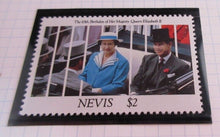 Load image into Gallery viewer, 1991 65TH BIRTHDAY QUEEN ELIZABETH II NEVIS STAMPS MNH &amp; ALBUM SHEET
