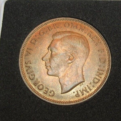 1948 KING GEORGE VI 1 PENNY UNCIRCULATED WITH LUSTRE SPINK REF 4114 CC2