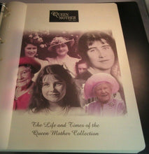 Load image into Gallery viewer, 1900 2002 THE LIFE AND TIMES OF THE QUEEN MOTHER - MNH 21 STAMPS IN PADDED ALBUM
