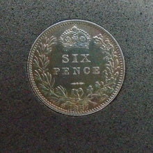 Load image into Gallery viewer, 1887 VICTORIA SIXPENCE JUBILEE BUST REF SPINK 3929
