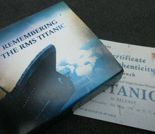 Load image into Gallery viewer, 2021 REMEMBERING RMS TITANIC 35th Anniv 3 Oz Silver Coin 10$ 085 0F 999 COA
