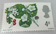 Load image into Gallery viewer, 1966 FLOWERS 4d 9d &amp; 1/9 - 14 STAMPS MNH PRESENTED IN CLEAR FRONTED STAMP HOLDER
