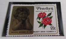 Load image into Gallery viewer, 1986 QEII 60TH BIRTHDAY COOK ISLANDS AUSTRALIA CHRISTMAS IS STAMPS &amp; ALBUM SHEET
