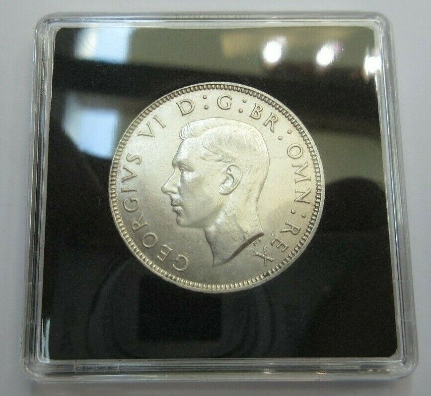 1939 GEORGE VI SILVER FLORIN 2 SHILLINGS SPINK REF 4081 BOXED WITH CERT A1