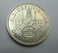 Load image into Gallery viewer, 1937 SCOTISH SHILLING GEORGE VI 1ST COINAGE SPINK REF 4083 UNC CC1
