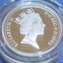 Load image into Gallery viewer, UK 1993 ROYAL MINT £1 SILVER PROOF COAT OF ARMS - box/coa
