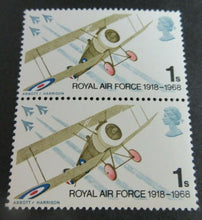 Load image into Gallery viewer, 1918-1968 ROYAL AIR FORCE 1 SHILLING 7 X STAMPS MNH
