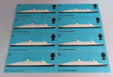 Load image into Gallery viewer, 1969 RMS QUEEN ELIZABETH 2 5d 12 X STAMPS MNH
