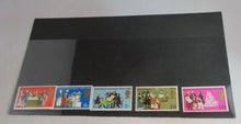 Load image into Gallery viewer, 1970 QUEEN ELIZABETH II ANNIVERSARIES 3RD SERIES PRE DECIMAL STAMPS MNH &amp; HOLDER
