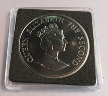 Load image into Gallery viewer, 1995 VE DAY ANNIVERSARY FALKLAND ISLANDS 50 PENCE CROWN COIN IN CAPSULE
