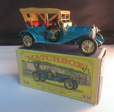 1909 Thomas Flyabout Y12 Matchbox 'Models of Yesteryear' + Box Stunning