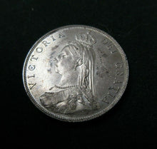 Load image into Gallery viewer, 1887 PROOF VICTORIA FLORIN (TWO SHILLINGS) JUBILEE BUST Spink 3925 SCARCE COIN
