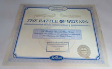 Load image into Gallery viewer, 2000 BATTLE OF BRITAIN 60TH ANNIVERSARY IOM PROOF 1 CROWN COIN COVER PNC
